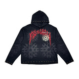 Guardian lion pull over hoodie