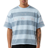 Striped future tee