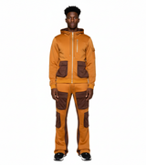 Two Tone Sweatsuit Set
