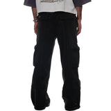 Baggy Denim Cargo Jeans