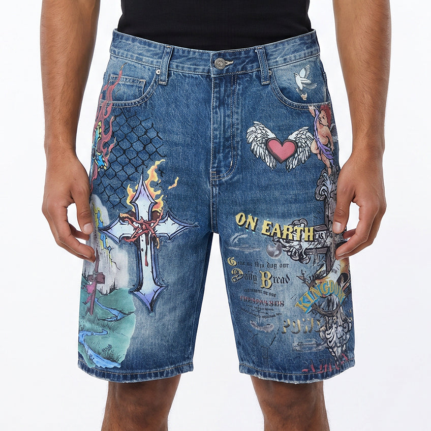 Kingdom come graphic shorts