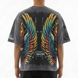 Burning skull tshirt