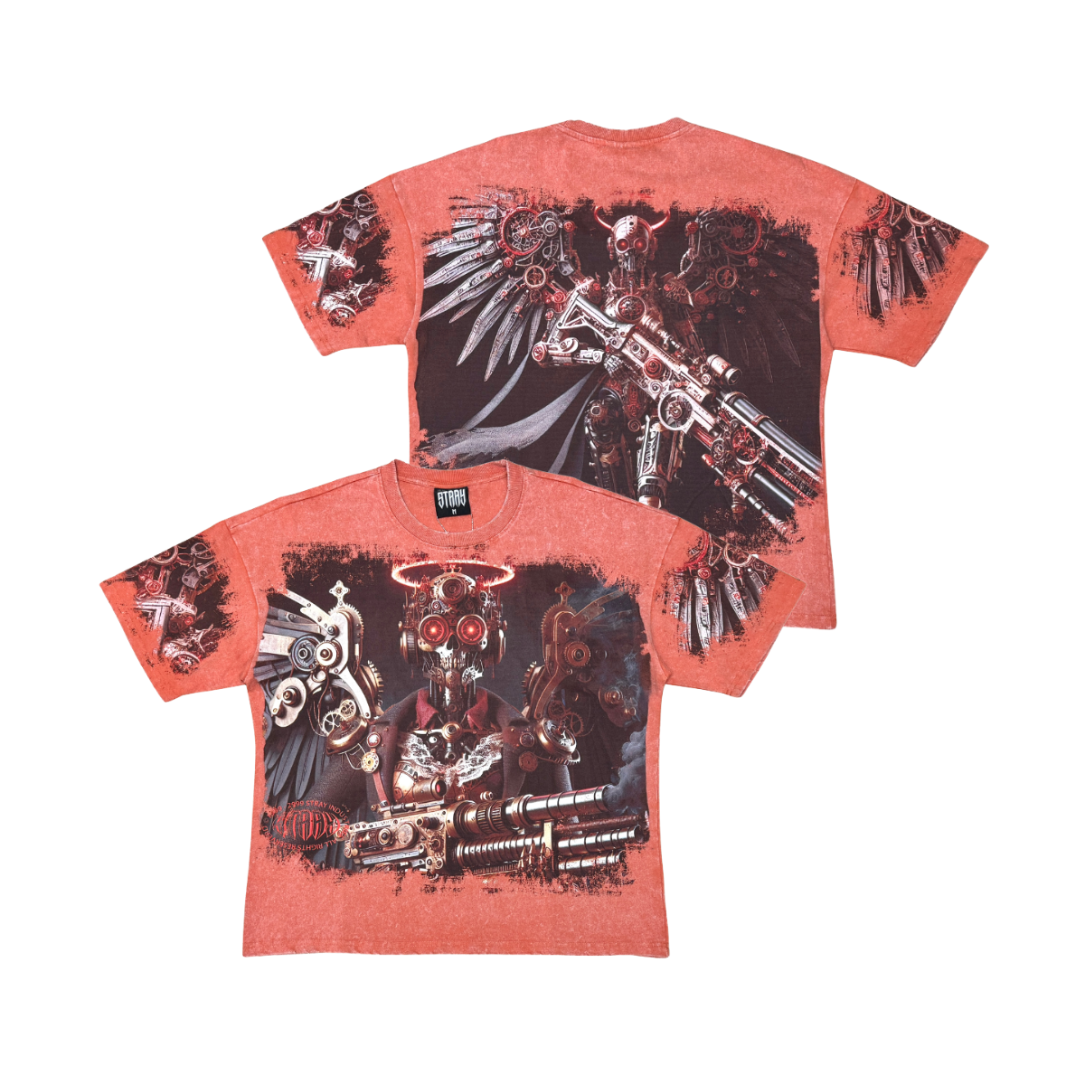 Cyborg angel tshirt