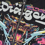 Dragon zipper hoodie