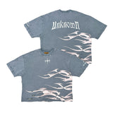 Metalic flames tee