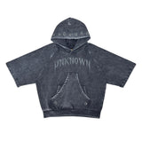 Unknown short sleeve hoodie