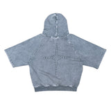 Unknown short sleeve hoodie
