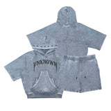 Unknown short sleeve hoodie