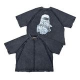 Masked washed tee