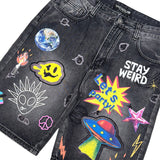 Cosmic misfit shorts