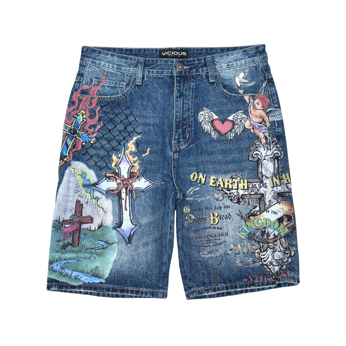 Kingdom come graphic shorts