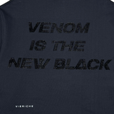 Venom biker cropped hoodie