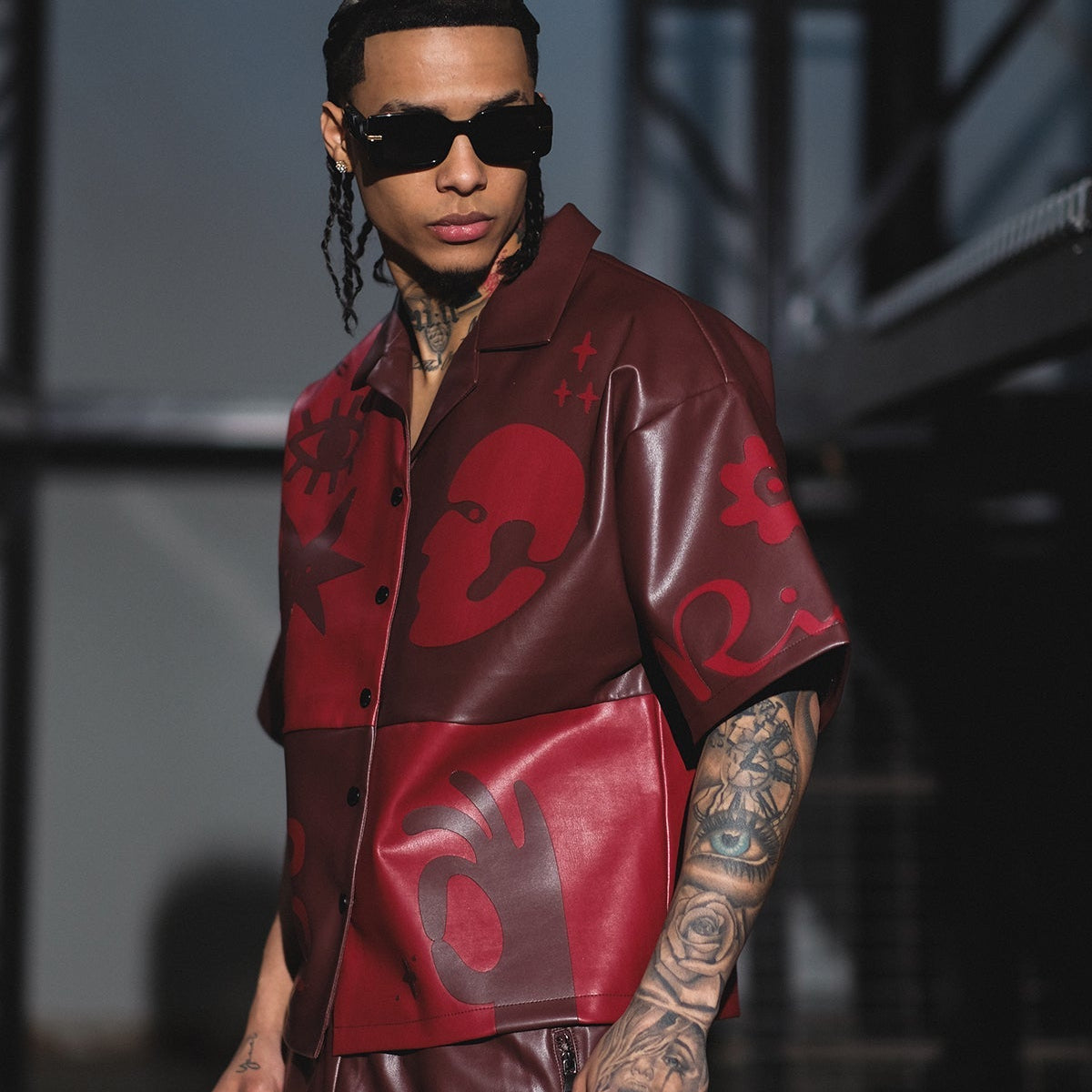 Tribal colorblock pant