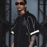 Racer crop jacket
