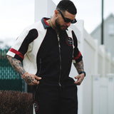 Racer crop jacket