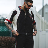 Racer crop jacket