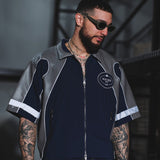 Racer crop jacket