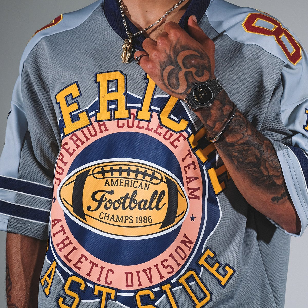 Patchwork jersey