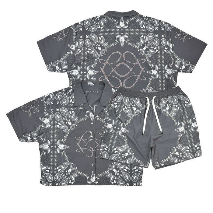 Reversible paisley set