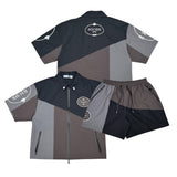 Monoblock jacket short set