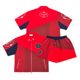 Monoblock jacket short set