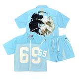 Goated shirt short set