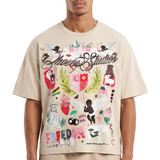 Freedom Crest Collage Tee